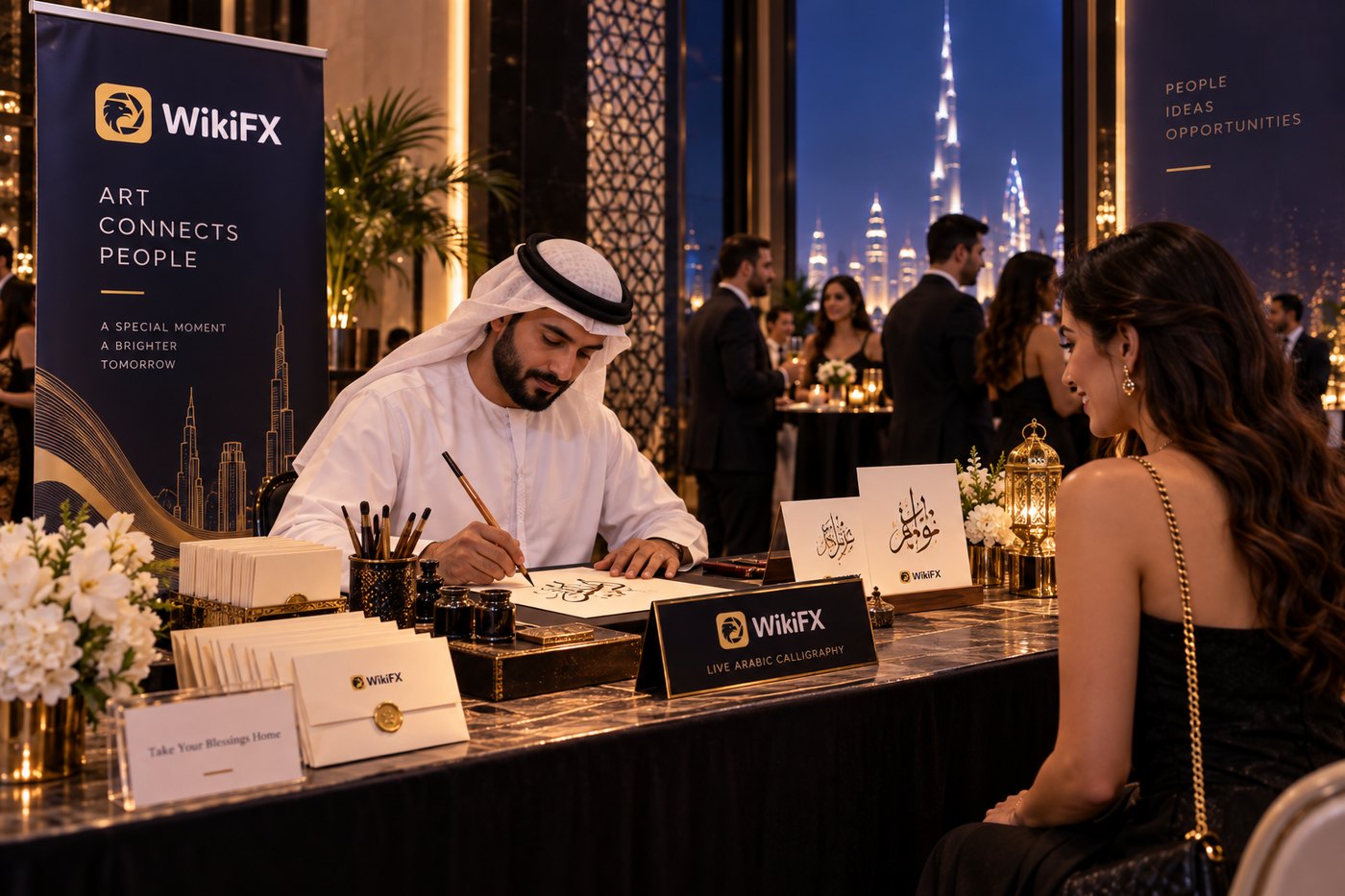Arabic Calligraphy Live Sponsorship